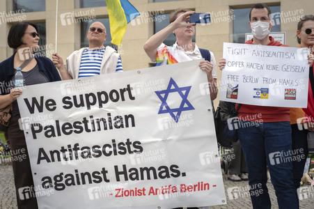 Kundgebung für Frieden im Gazastreifen in Berlin