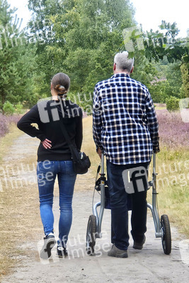 NATURE ART: Heideherbst / Heather Autumn Bodypainting