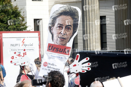 Kundgebung für Frieden im Gazastreifen in Berlin