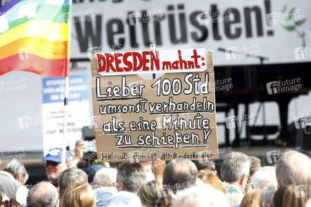 Kundgebung für Frieden im Gazastreifen in Berlin