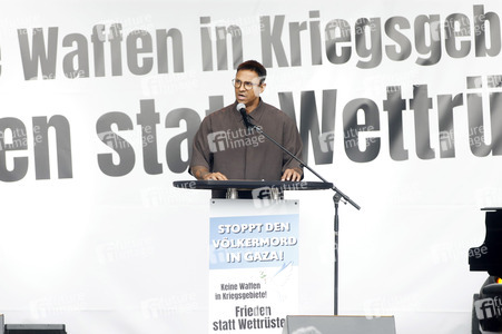 Kundgebung für Frieden im Gazastreifen in Berlin