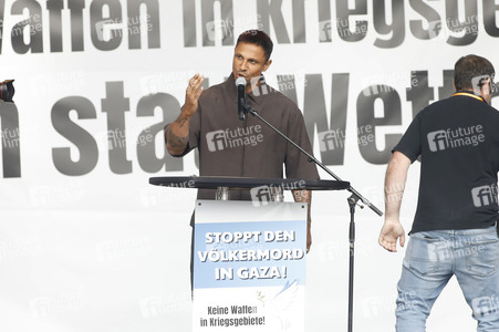 Kundgebung für Frieden im Gazastreifen in Berlin