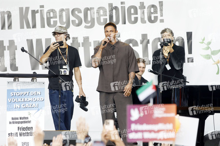 Kundgebung für Frieden im Gazastreifen in Berlin