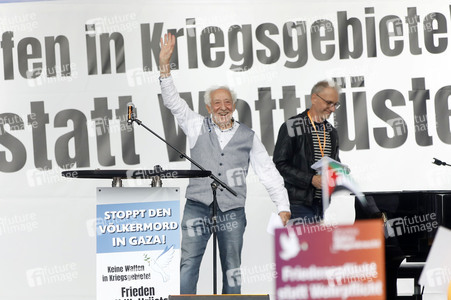 Kundgebung für Frieden im Gazastreifen in Berlin