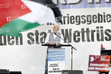 Kundgebung für Frieden im Gazastreifen in Berlin