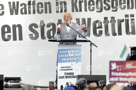 Kundgebung für Frieden im Gazastreifen in Berlin