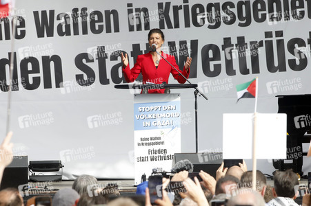 Kundgebung für Frieden im Gazastreifen in Berlin