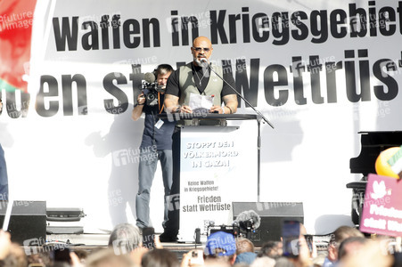 Kundgebung für Frieden im Gazastreifen in Berlin