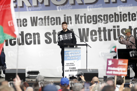 Kundgebung für Frieden im Gazastreifen in Berlin