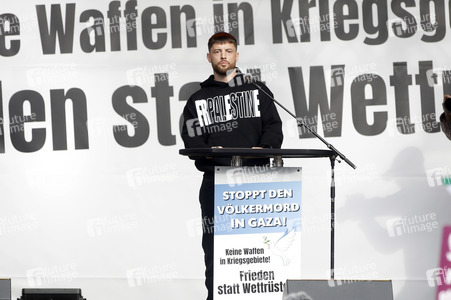 Kundgebung für Frieden im Gazastreifen in Berlin