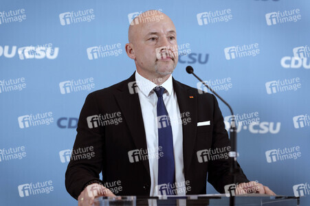 Fraktionssitzung der CDU/CSU-Bundestagsfraktion in Berlin