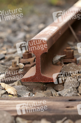 Stillgelegte Eisenbahngleise in Köln