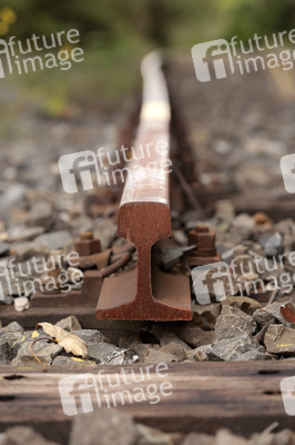 Stillgelegte Eisenbahngleise in Köln