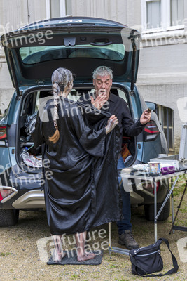 NATURE ART: Akazie / Acacia Bodypainting
