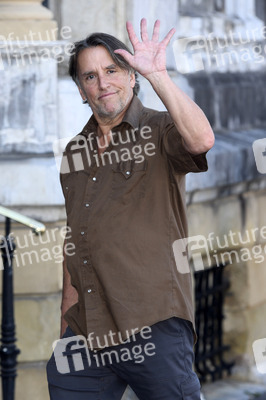 Ankunft von Richard Linklater auf dem San Sebastian International Film Festival 2025