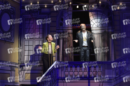 Theaterprobe 'Miss Merkel - Mord in der Uckermark' in Berlin