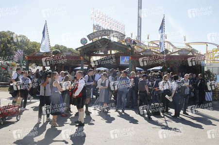 Presserundgang über das Oktoberfest 2025 in München