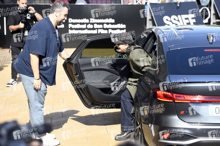 Ankunft von Juliette Binoche auf dem San Sebastian International Film Festival 2025