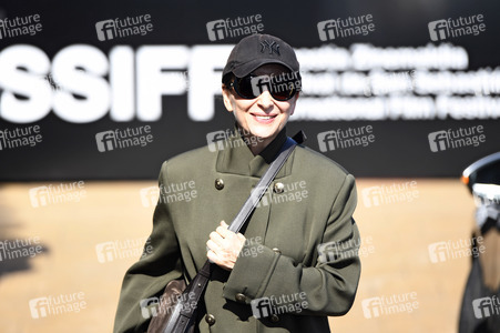 Ankunft von Juliette Binoche auf dem San Sebastian International Film Festival 2025