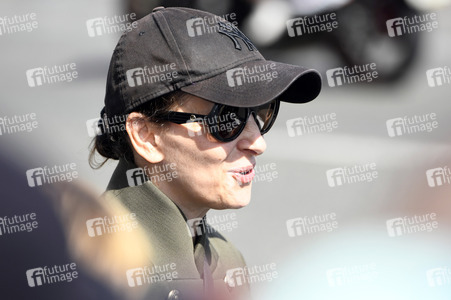 Ankunft von Juliette Binoche auf dem San Sebastian International Film Festival 2025