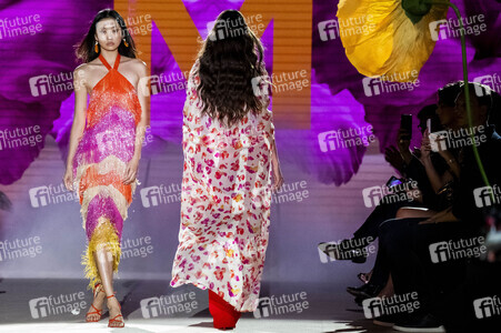 Lola Casademunt by Maite Fashion Show auf der Mercedes-Benz Fashion Week Madrid
