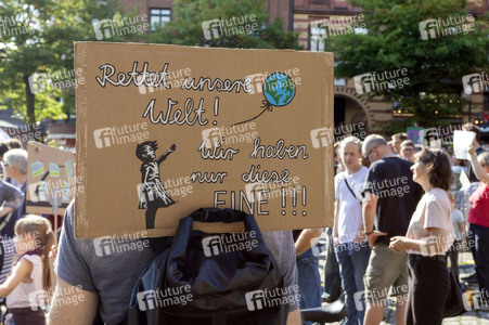 Bundesweiter Klimastreik von Fridays for Future in Hamburg