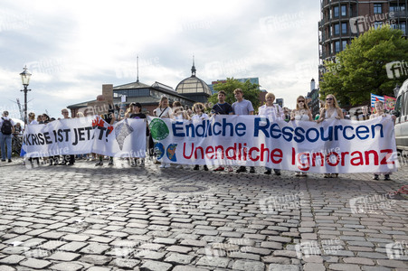 Bundesweiter Klimastreik von Fridays for Future in Hamburg