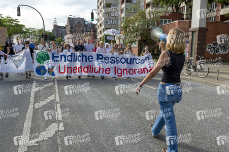 Bundesweiter Klimastreik von Fridays for Future in Hamburg