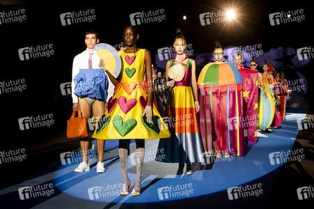 Agatha Ruiz de la Prada Fashion Show auf der Mercedes-Benz Fashion Week Madrid