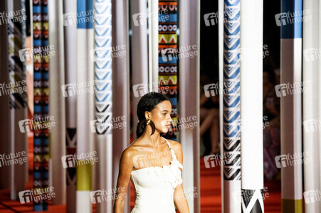 Dolores Cortés Fashion Show auf der Merceds-Benz Fashion Week M