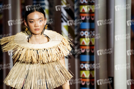 Dolores Cortés Fashion Show auf der Merceds-Benz Fashion Week M