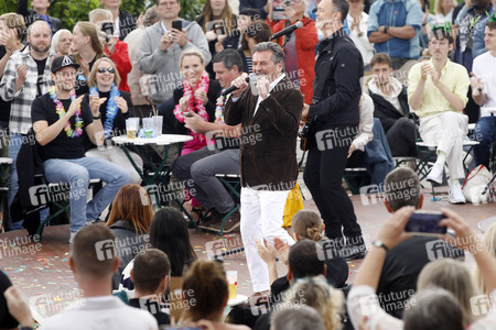 TV-Show 'ZDF-Fernsehgarten' in Mainz