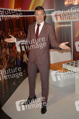 Kai Pflaume bei der Präsentaion seiner Wachsfigur in Berlin