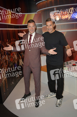 Kai Pflaume bei der Präsentaion seiner Wachsfigur in Berlin