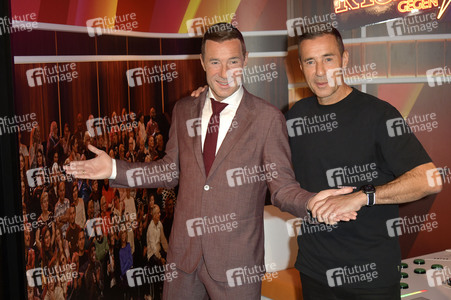 Kai Pflaume bei der Präsentaion seiner Wachsfigur in Berlin