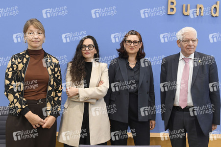 Bundespressekonferenz 'Antisemitismus in Deutschland - Auswirkungen des 7. Oktober 2023' in Berlin