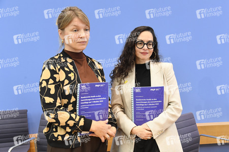 Bundespressekonferenz 'Antisemitismus in Deutschland - Auswirkungen des 7. Oktober 2023' in Berlin