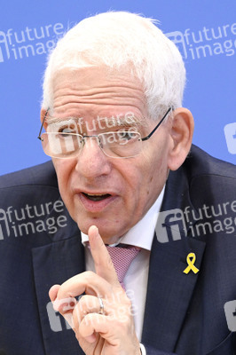 Bundespressekonferenz 'Antisemitismus in Deutschland - Auswirkungen des 7. Oktober 2023' in Berlin