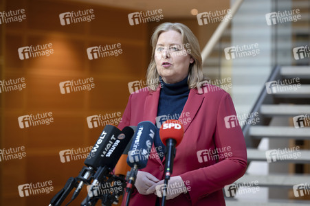 Pressestatement von Bärbel Bas in Berlin