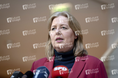 Pressestatement von Bärbel Bas in Berlin