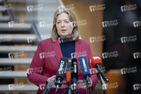 Pressestatement von Bärbel Bas in Berlin