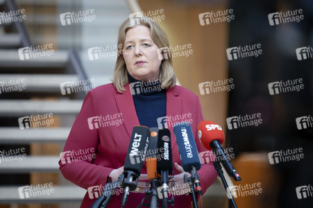 Pressestatement von Bärbel Bas in Berlin