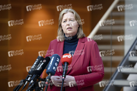 Pressestatement von Bärbel Bas in Berlin