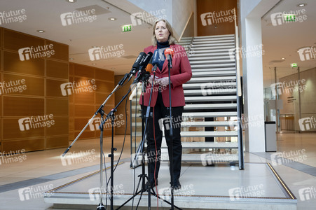 Pressestatement von Bärbel Bas in Berlin