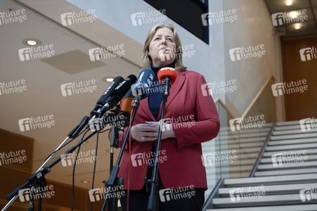 Pressestatement von Bärbel Bas in Berlin