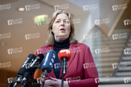 Pressestatement von Bärbel Bas in Berlin