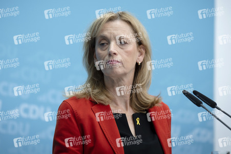 Pressekonferenz der CDU nach den Gremiensitzungen in Berlin