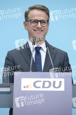 Pressekonferenz der CDU nach den Gremiensitzungen in Berlin