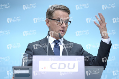 Pressekonferenz der CDU nach den Gremiensitzungen in Berlin