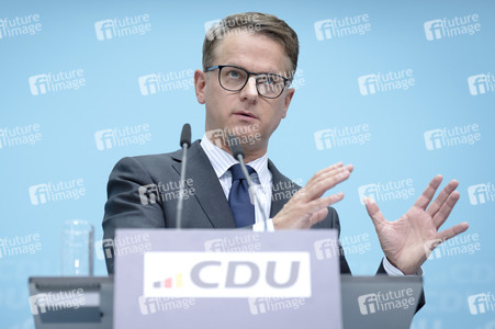 Pressekonferenz der CDU nach den Gremiensitzungen in Berlin